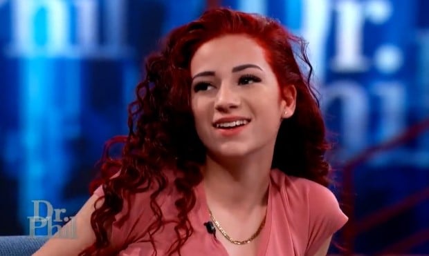 Bhad Bhabie in a still from the television show Dr. Phil