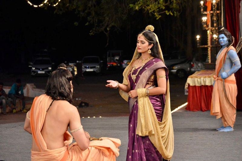 Bhagyashree Mote played the role of Shurpanakha in the TV serial Siya Ke Ram