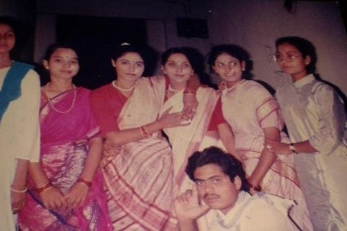 Bharat Ganeshpure during his college days