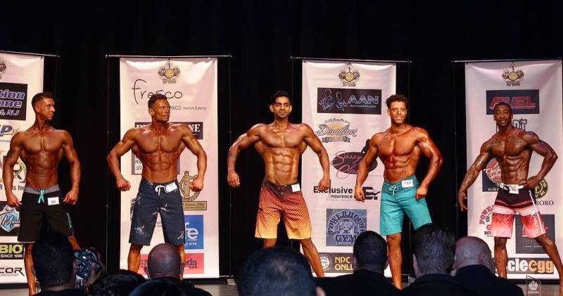 Bharat Raj at NPC USA Garden State Championship 2016, New Jersey
