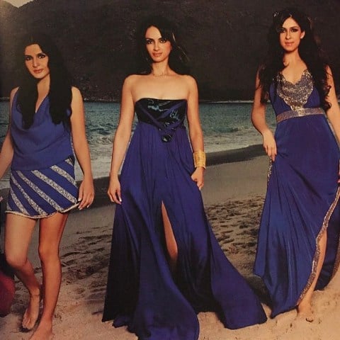 Bhavana Pandey during a fashion photoshoot