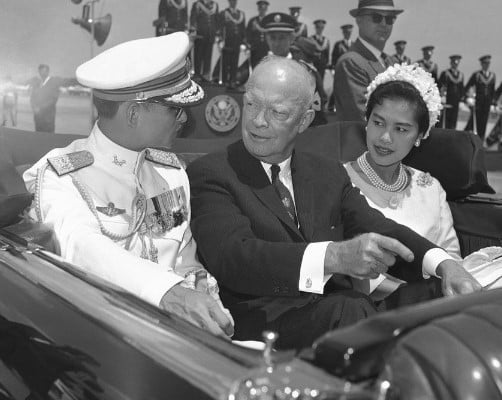 Bhumibol Adulyadej with King Prajadhipok