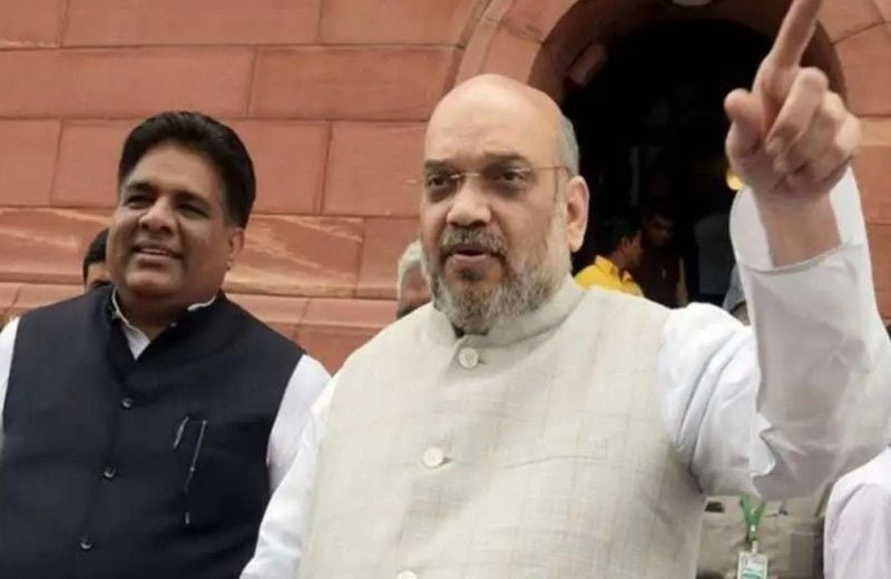 Bhupender Yadav with Amit Shah