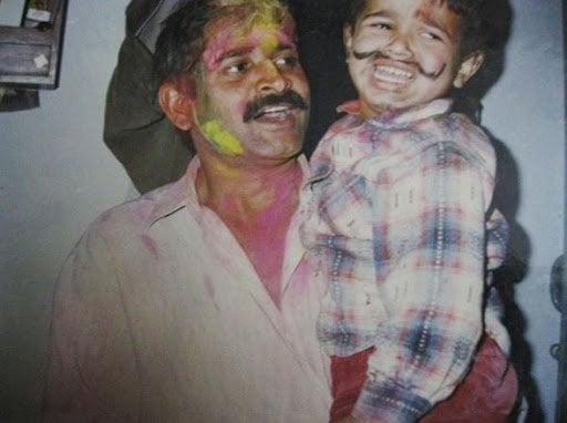 Bhuvan Bam in childhood