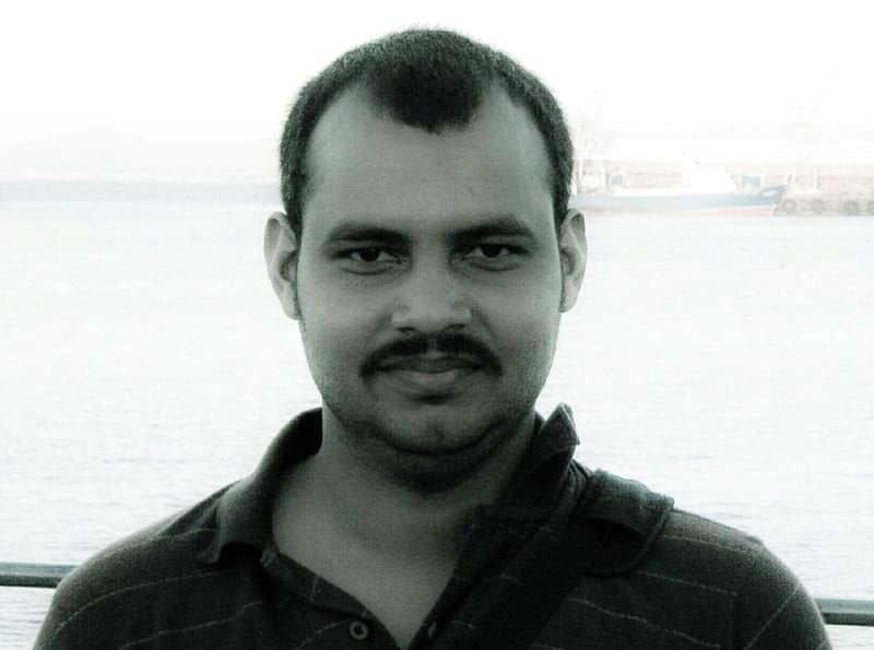 Bibhav Kumar when he was associated with India Against Corruption movement