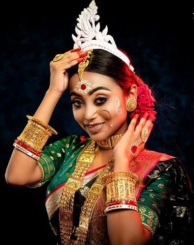 Bidisha De Majumdar during a photoshoot