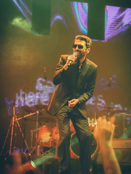 Bilal Maqsood during one of his concerts