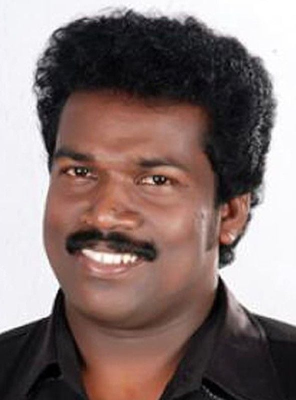 Binu Adimali in his 20s