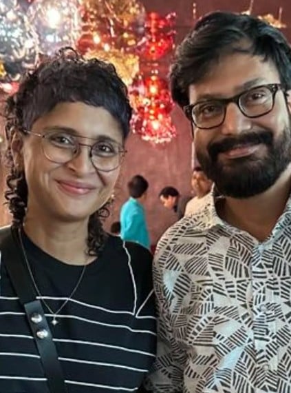 Biplab Goswami with Kiran Rao
