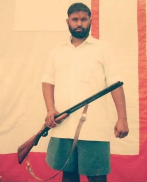 Bittu Bajrangi in his late 20s