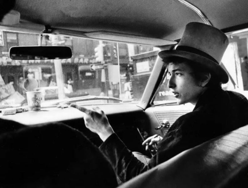 Bob Dylan in Philadelphia, Pennsylvania, US, in 1964