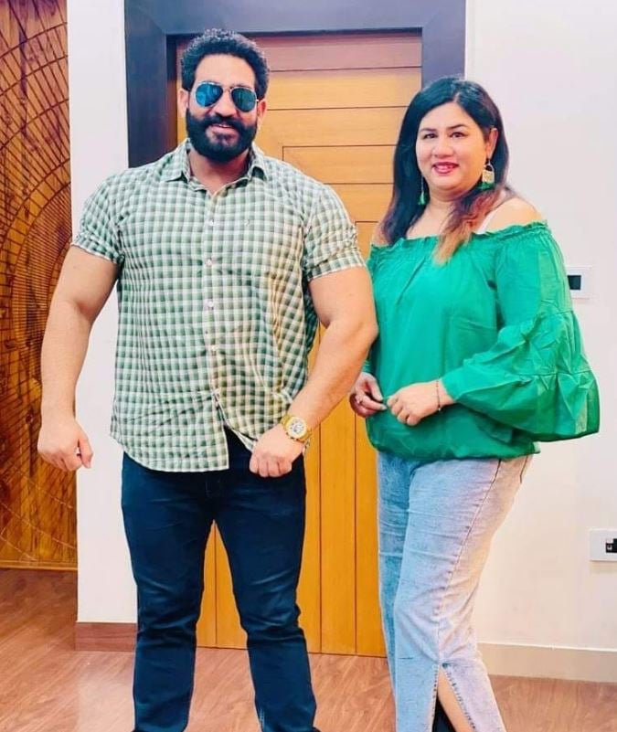 Bobby Kataria with Manju Singh