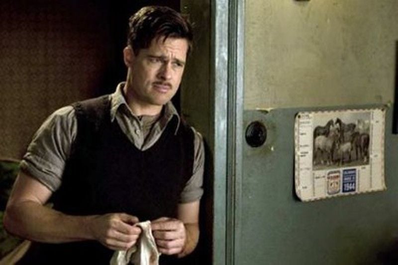 Brad Pitt in a still from Inglourious Basterds