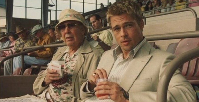 Brad Pitt in a still from Ocean