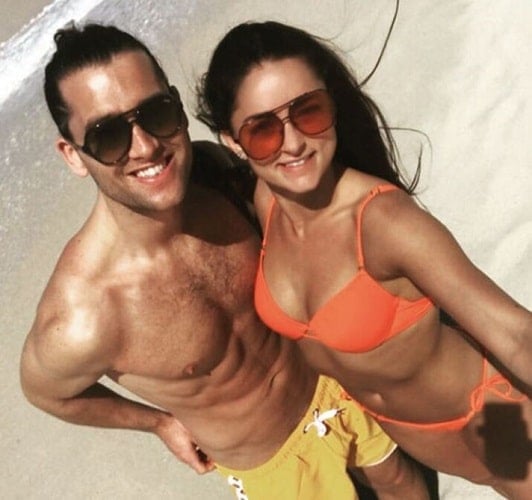 Bradley Jaden during his vacation