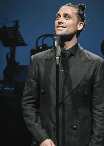 Bradley Jaden performing at an event