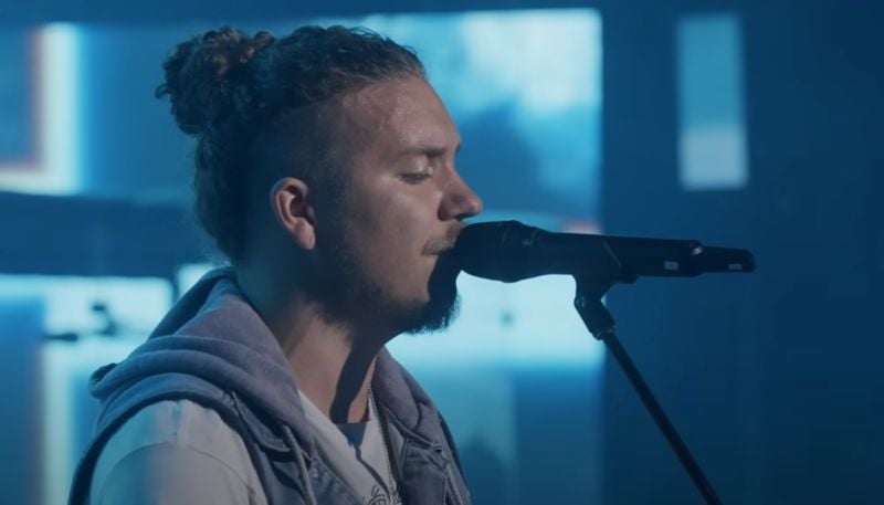 Brandon Lake in a still from Tasha Cobbs Leonard