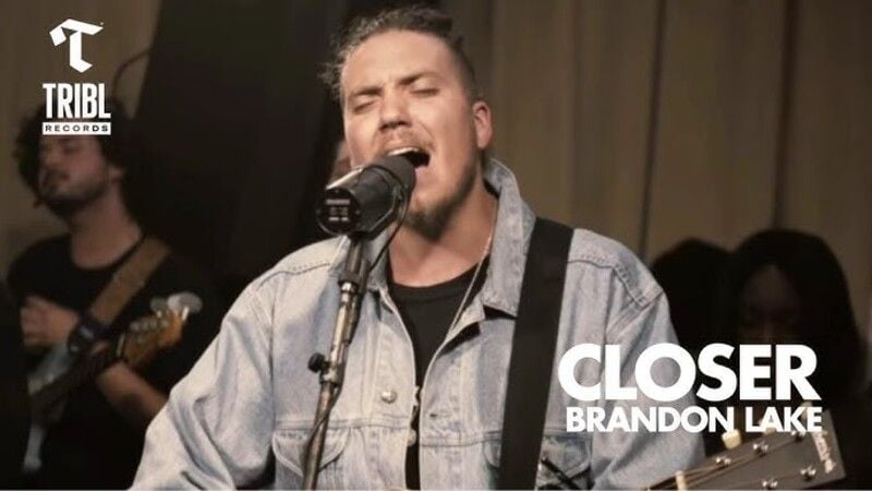 Brandon Lake on the cover of his album 