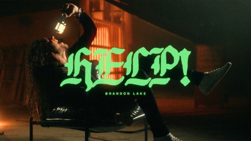 Brandon Lake on the cover of his third studio album titled 