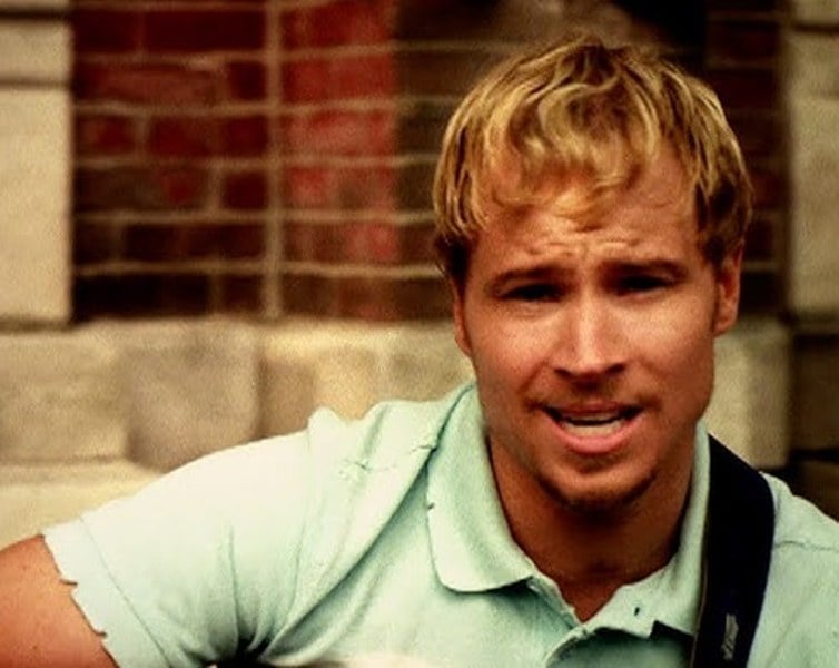 Brian Littrell in a still from the music video of the song 