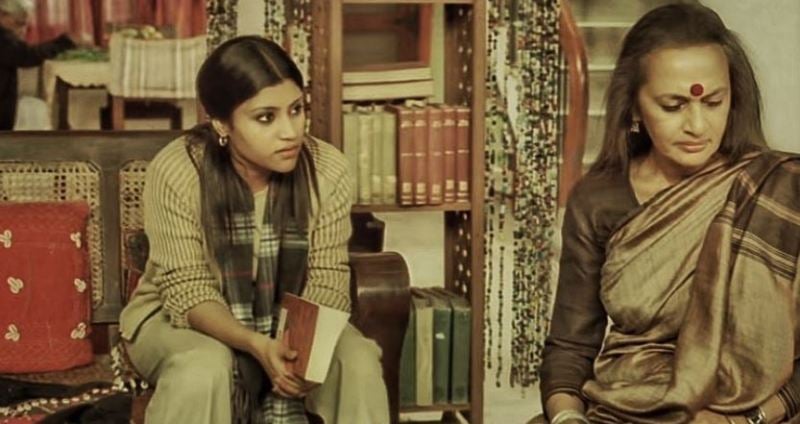 Brinda Karat in a still from the movie Amu