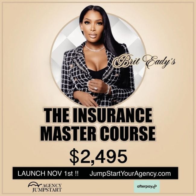 Brit Eady on a poster of an Agency Jumpstart