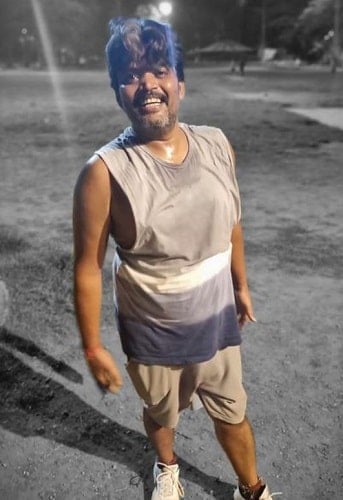 Bulloo Kumar after his running session