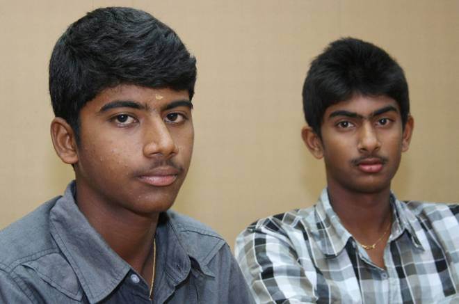 C Hari Nishaanth with N Jagadeesan