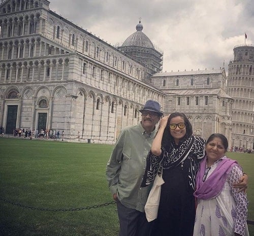 C. Aswani Dutt during his vacation