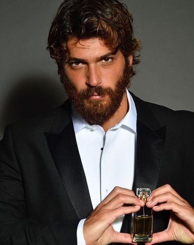 Can Yaman promoting his perfume brand