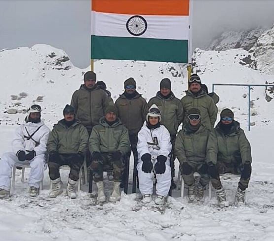 Captain Shiva Chauhan with her team members