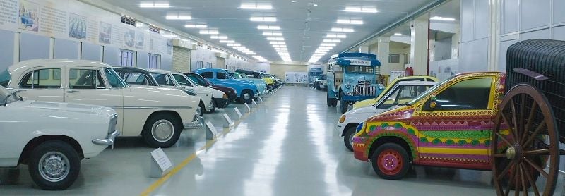 Car collection of G. D. Naidu at GeDee Car Museum in Coimbatore