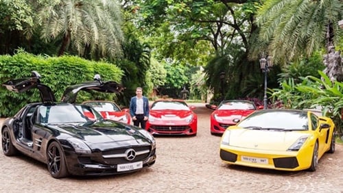 Car collection of the Poonawalla
