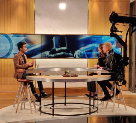 Carl Pei during TV4