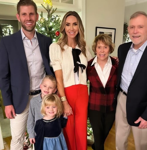 Carolina Dorothy Trump with her parents and maternal grandparents