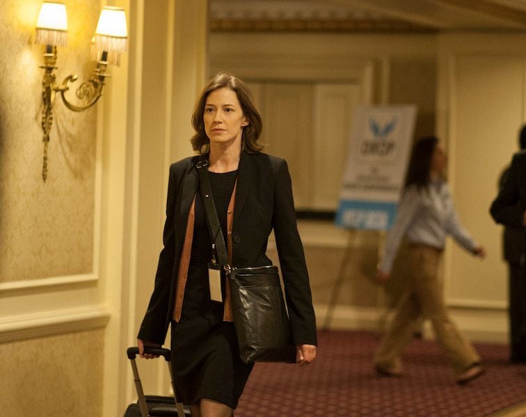 Carrie Coon in a still from The Leftovers