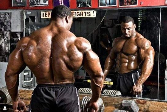Cedric McMillan at a gym