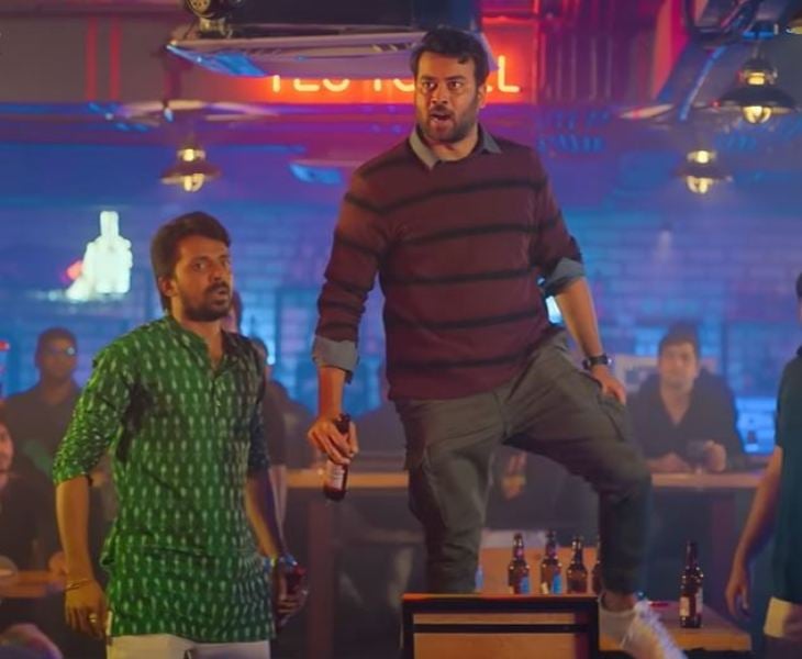 Chaitanya Krishna (right) as 