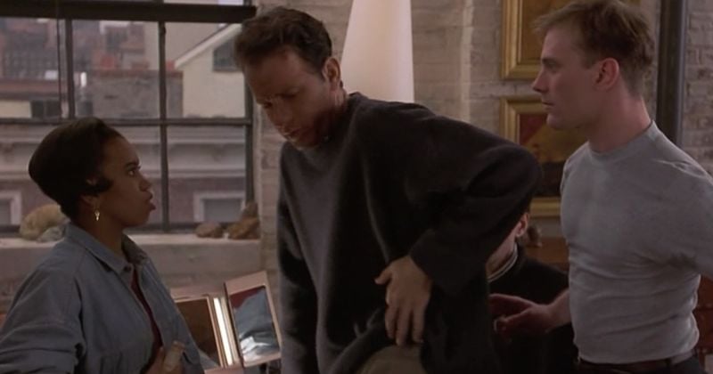 Chandra Wilson (extreme left) in a still from the American legal drama film titled 