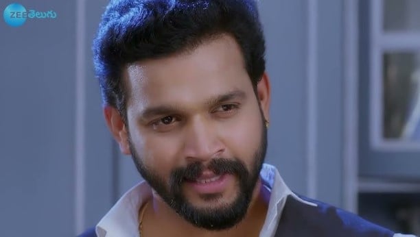 Chandrakanth in a still from the television show Trinayani