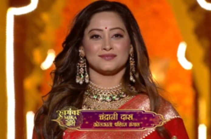 Chandrani Das on the sets of Swayamvar- Mika Di Vohti