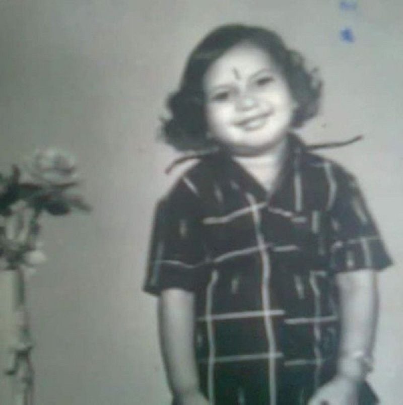 Chandresh Singh in his childhood