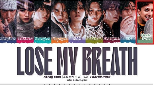 Charlie Puth on the poster of the song 