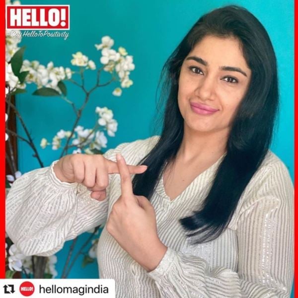 Charu Singh on the cover of a magazine