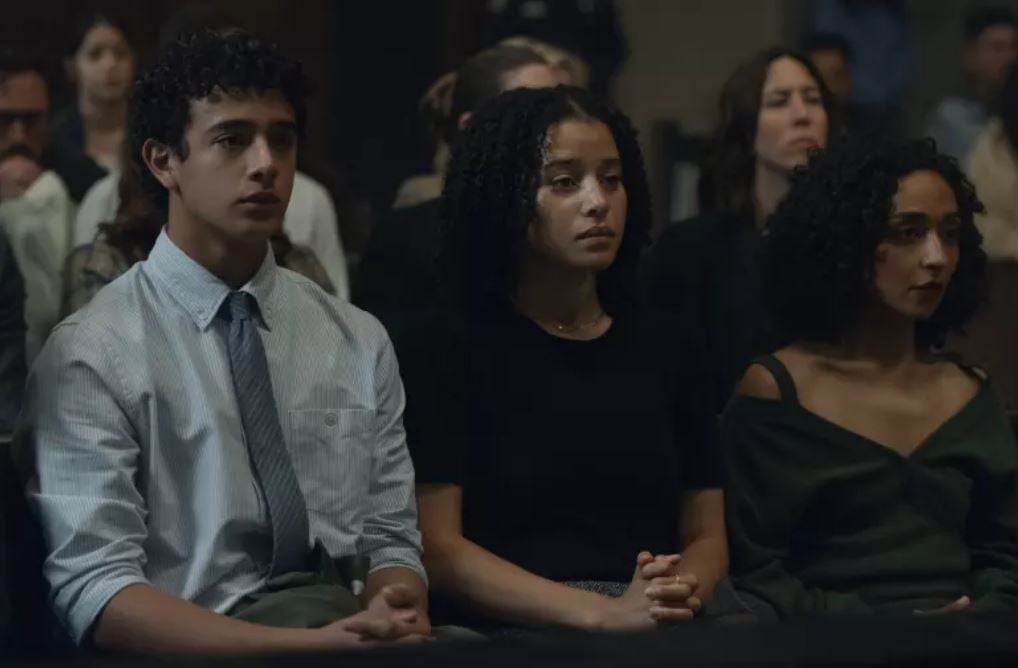 Chase Infiniti in a still from the TV series Presumed Innocent