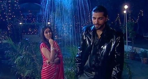 Chetan Hansraj and Sakshi Tanwar in Kahaani Ghar Ghar Kii (2000)