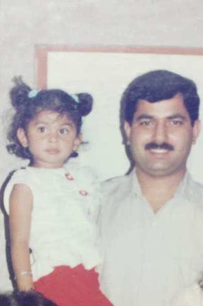 Chetna Bhardwaj in childhood