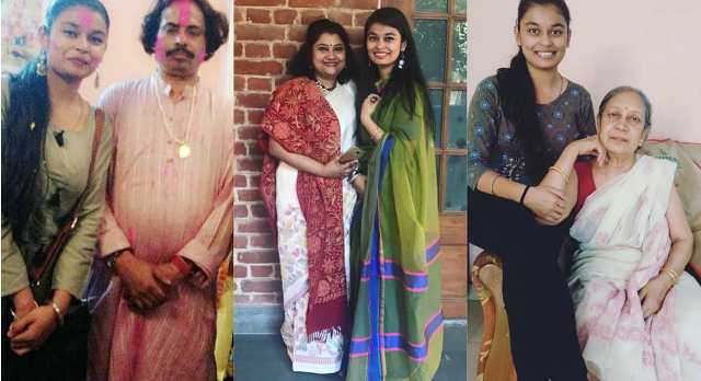 Chetna Bhardwaj with her Music Gurus