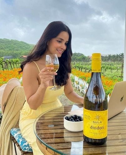 Chetna Pande during one of her trips