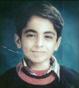 Childhood photo of Ayushman Khurrana